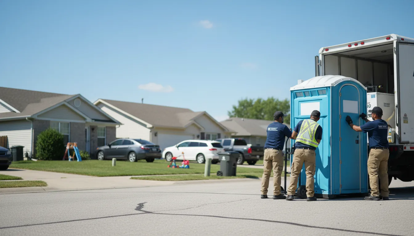 Standard Porta Potty Rentals in Kent, OH near me